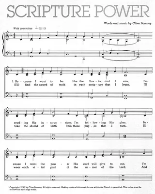 Music, Scripture Power