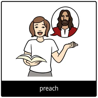 preach gospel symbol