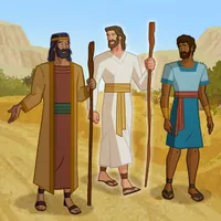 The disciples talk about how Jesus had died.