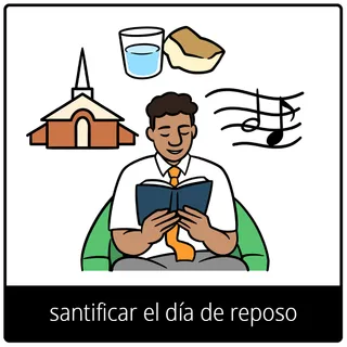 símbolo del Evangelio de santificar el día de reposo