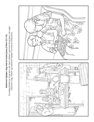 Primary aktivitetsside: Nadveren kan hjælpe mig til at huske Jesus