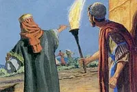 Nephi and Zoram meet the brothers