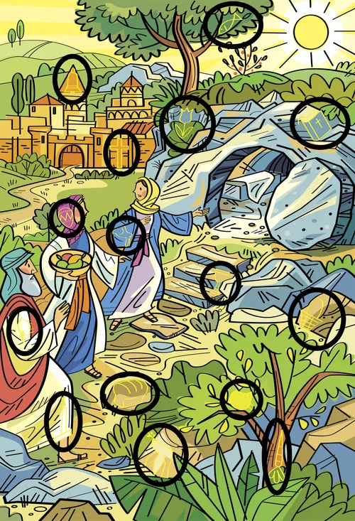 hidden objects answer key