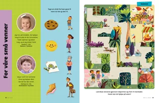 PDF-side med aktiviteter for små barn