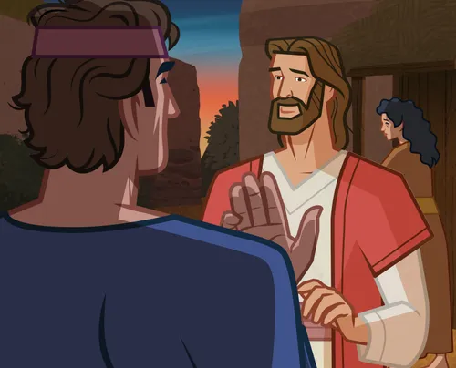 Simon invites Jesus to his house.