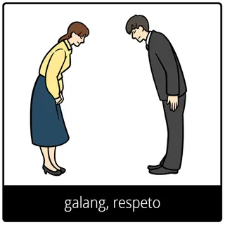 simbolo ng ebanghelyo para sa galang, respeto