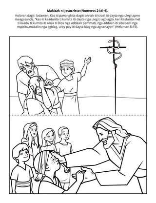 panid ti aktibidad iti Primary: Mabalinko a kitaen ni Jesucristo