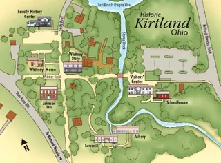map of Kirtland