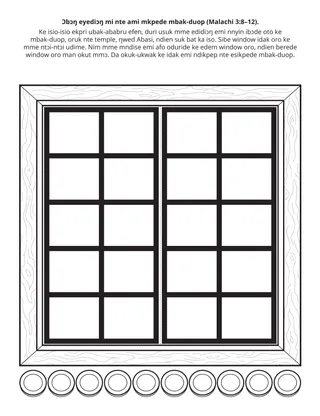 Ikpa ŋwed edinam Primary: Abasi ɔdiɔŋ mi nte ami mkpede tithe