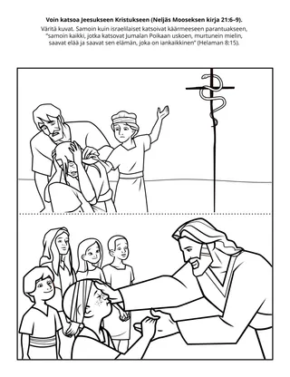 Alkeisyhdistyksen tehtäväsivu: Voin katsoa Jeesukseen Kristukseen