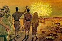 Lehi called to his wife and sons