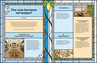 Pagina PDF di un fonte battesimale del tempio, una sala d’istruzione del tempio e una sala dei suggellamenti