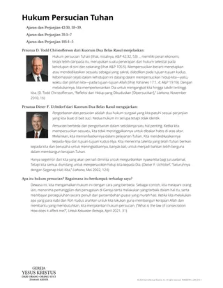 Hukum persucian Tuhan