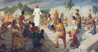 Jesus Teaching in the Western Hemisphere