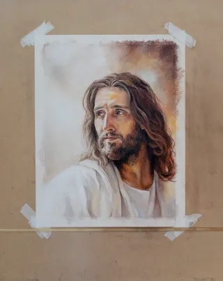 Аврагчийн хөрөг зураг