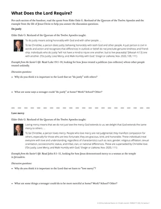 2026 Old Testament Seminary Teacher Materials