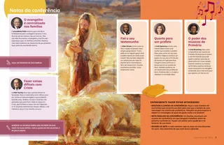 Page PDF with painting of Christ with sheep