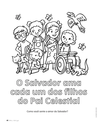 Página para colorir