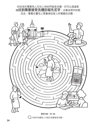 聚集神的家人著色本第24頁