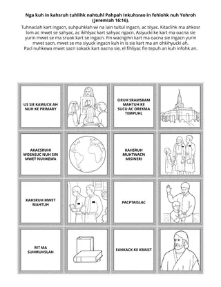 Sra puk in mukuikui luhn U luhn tuhlihk srihsrihk: Nga kuh in kahsruh tuhlihk nuhtin Pahpah Inkuhsrao in fohlohk nuh Yohrohl