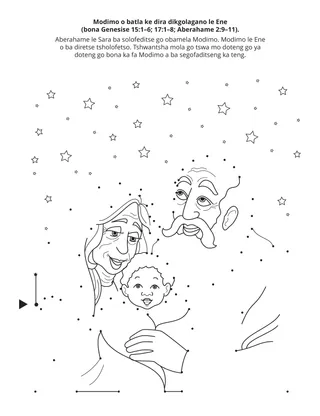 Tsebe ya tiragatso ya poraemari: Modimo o batla ke dira dikgolagano le Ene