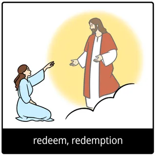 redeem, redemption gospel symbol