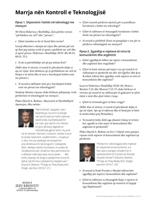 Marrja nën Kontroll e Teknologjisë