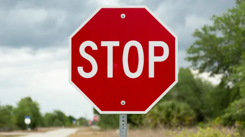 Stop sign